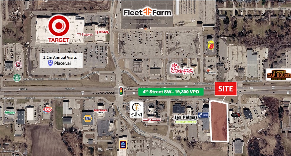 More Photos Of 3041 4th St SW, Mason City Land For Lease