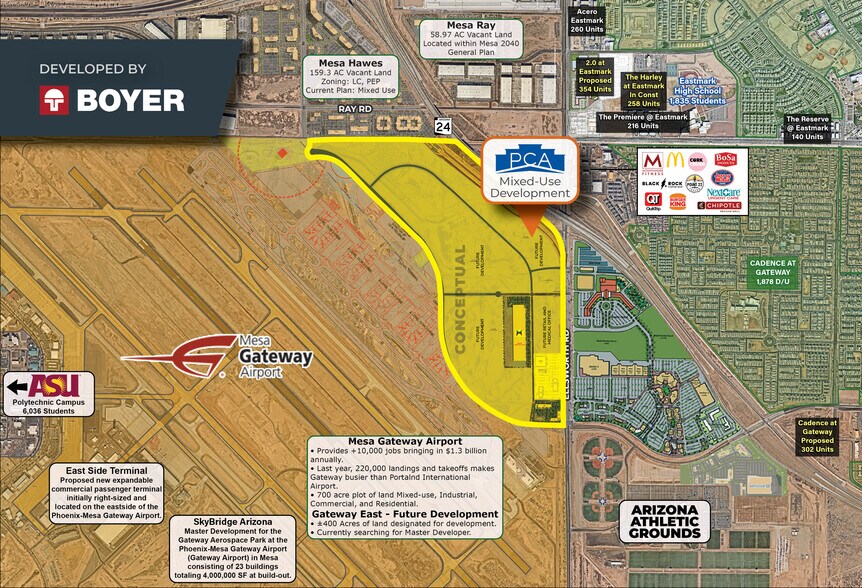 More Photos Of SWC Ellsworth Rd & SR-24, Mesa Storefront For Sale