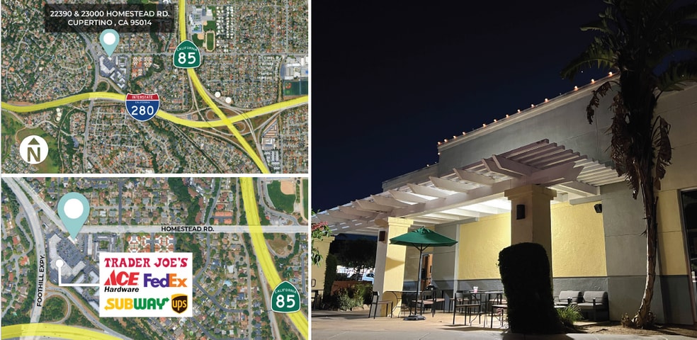 More Photos Of 22390 Homestead Rd, Cupertino General Retail For Lease