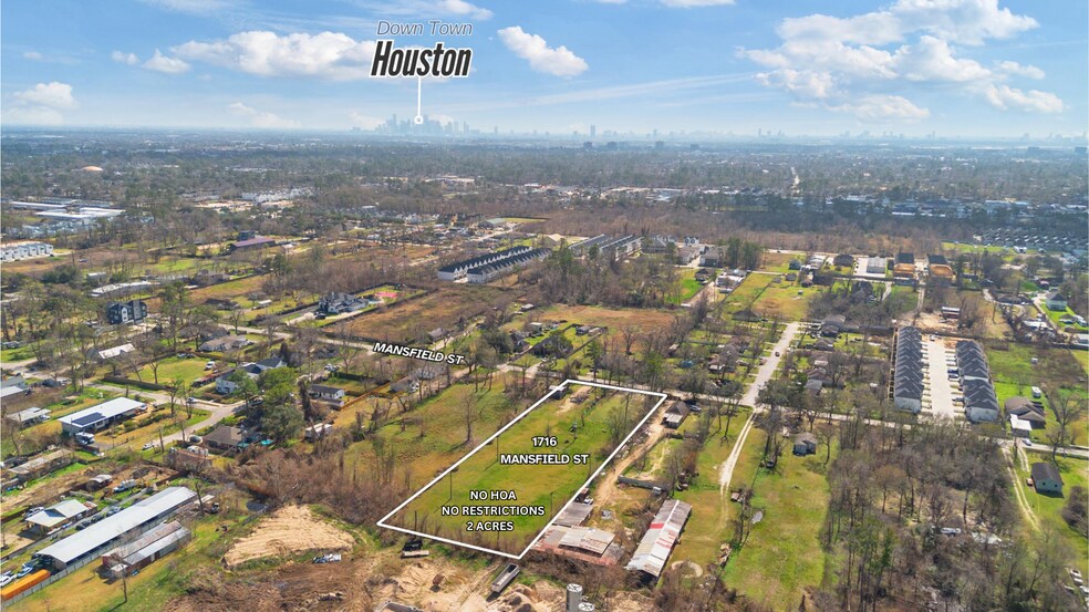 More Photos Of 1716 Mansfield st, Houston Land For Sale