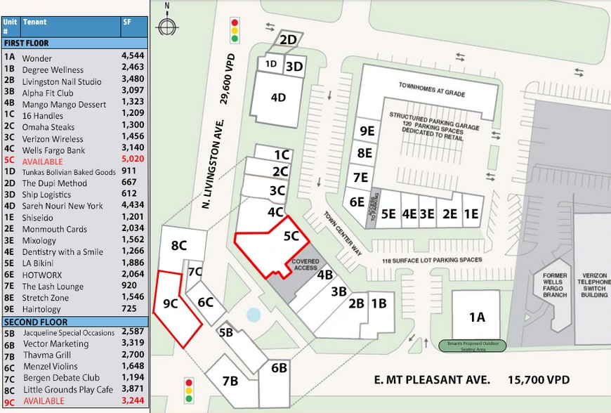 More Photos Of 1100-8100 Town Center Way, Livingston Storefront Retail Office For Lease