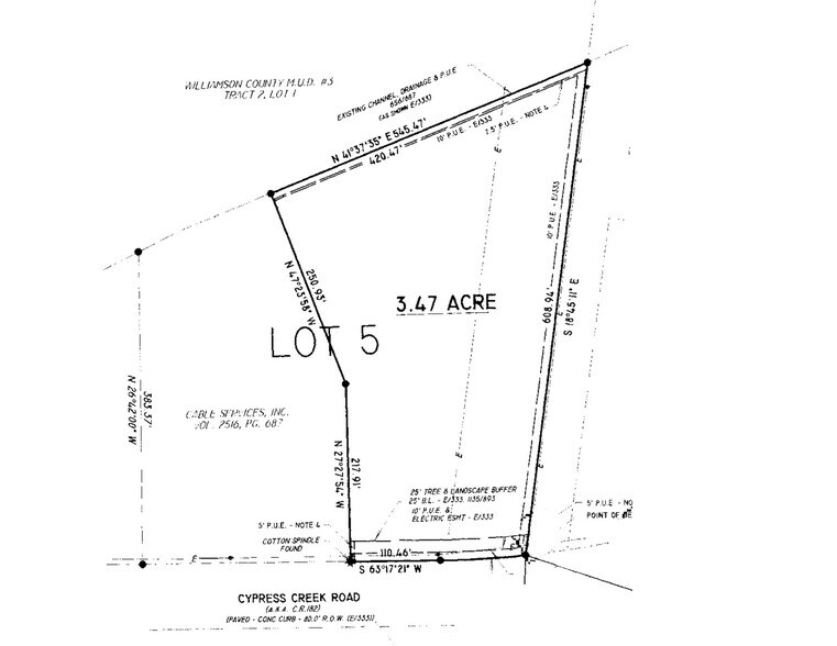 More Photos Of 501 Cypress Creek Rd, Cedar Park Land For Sale