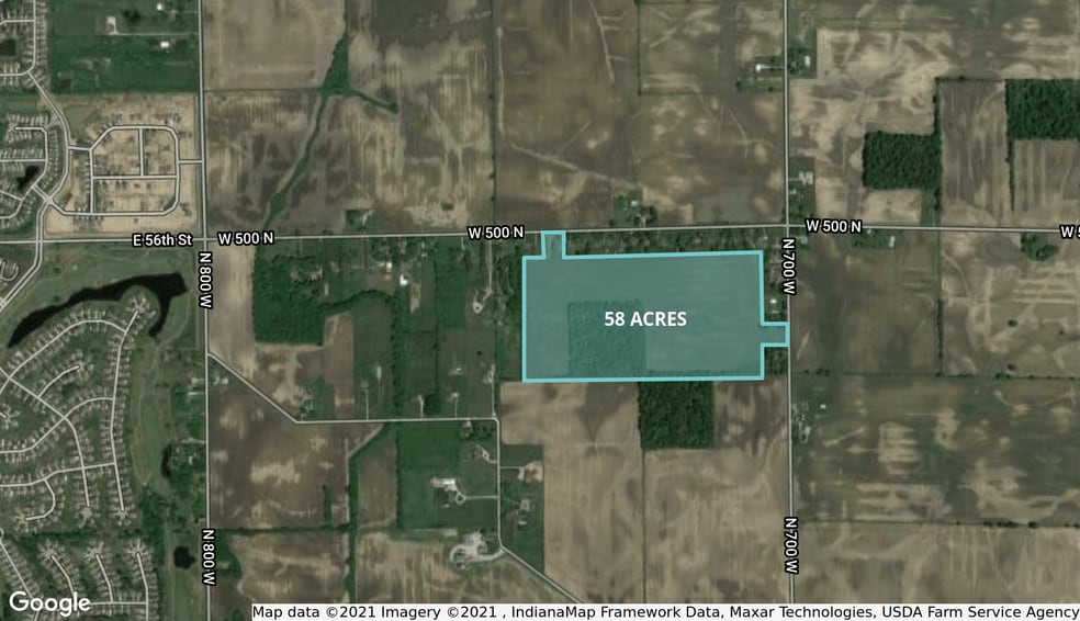 More Photos Of W 500 N & N 700 W, McCordsville Land For Sale