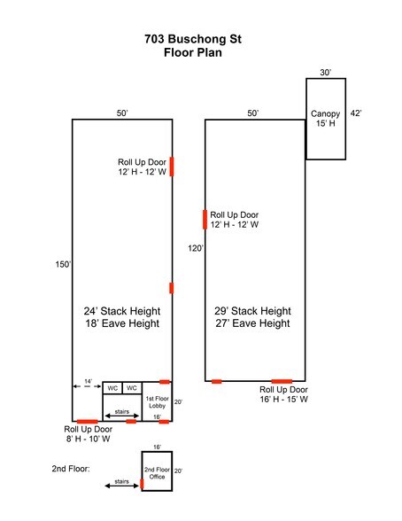 More Photos Of 703 Buschong St, Houston Manufacturing For Lease