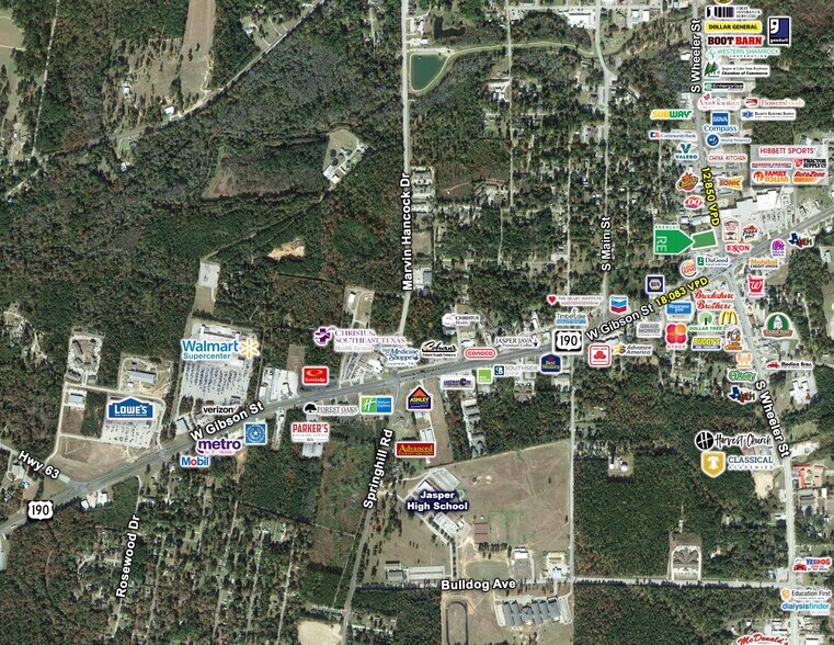 More Photos Of 1007 S Wheeler St, Jasper Fast Food For Lease