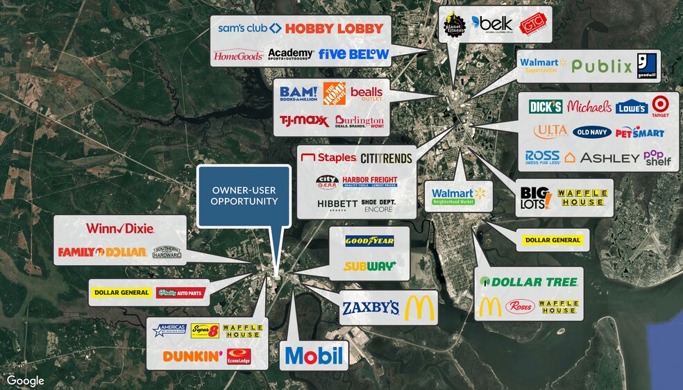 More Photos Of 110 Dungeness Dr, Brunswick General Retail For Sale