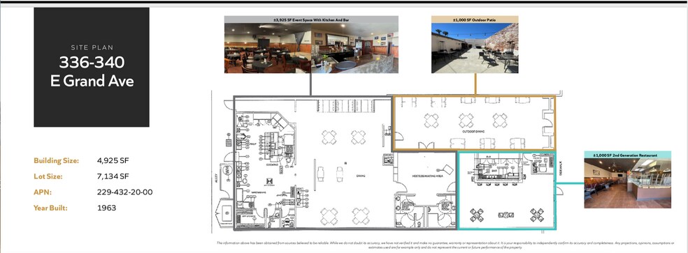 More Photos Of 336-340 E Grand Ave, Escondido Restaurant For Sale