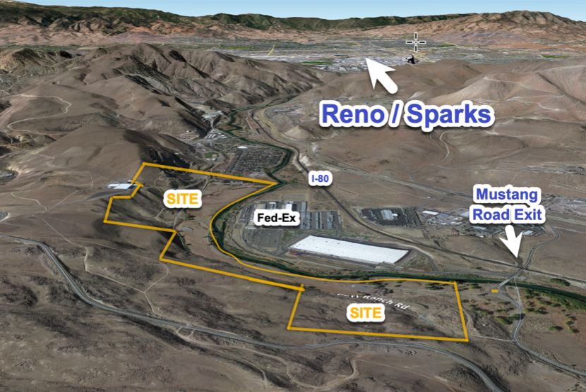 Primary Photo Of I-80 & PERI RANCH RD, SPARKS, NV, Sparks Land For Sale