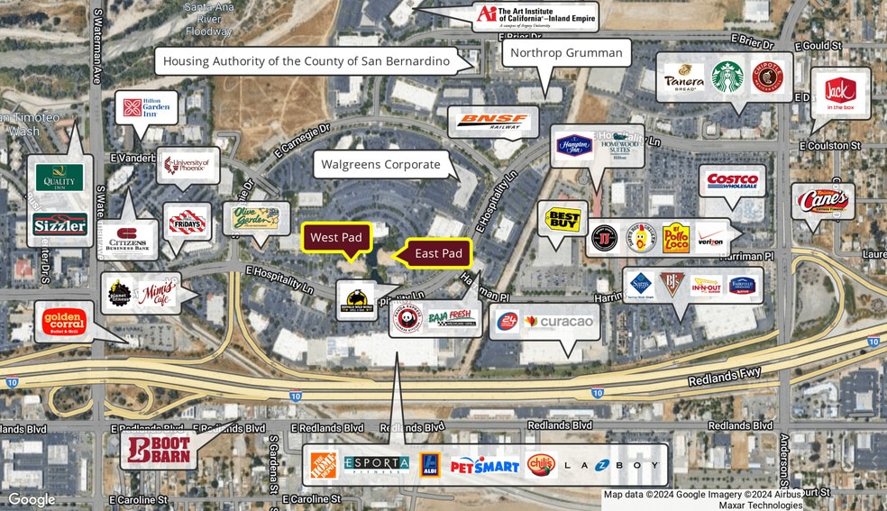Primary Photo Of NWQ of E. Hospitality Lane & Harriman Place, San Bernardino Land For Sale