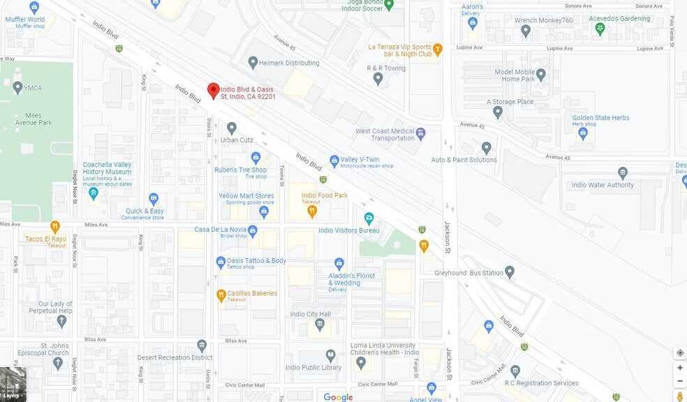 More Photos Of Oasis Street, Indio Land For Sale