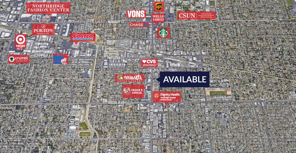 More Photos Of 8444-8448 Reseda Blvd, Northridge Office For Lease