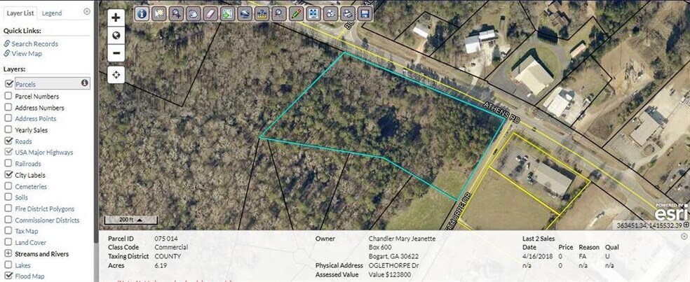 More Photos Of 0 Oglethorpe, Crawford Land For Sale