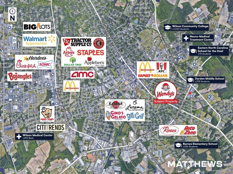 More Photos Of 800 US 301 Hwy N, Wilson Fast Food For Sale