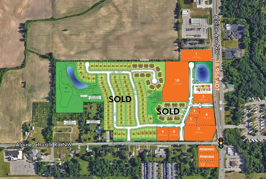 Primary Photo Of 850 NW Range St, Comstock Park Land For Sale