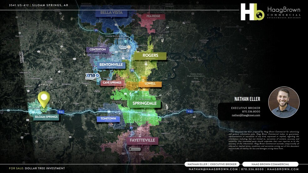 More Photos Of 3541 US-412, Siloam Springs Storefront For Sale