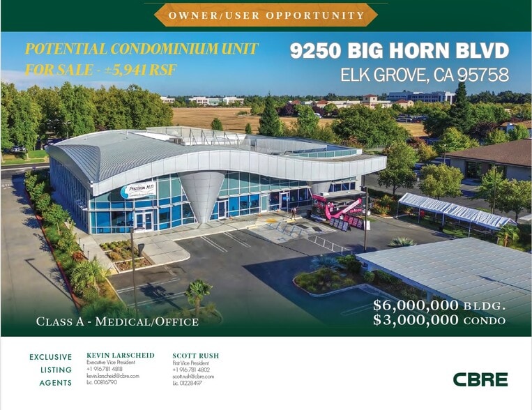 More Photos Of 9250 Big Horn Blvd, Elk Grove Medical For Lease