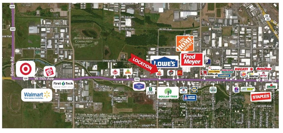 More Photos Of 1005-1040 Bailey Hill Rd, Eugene Storefront For Lease