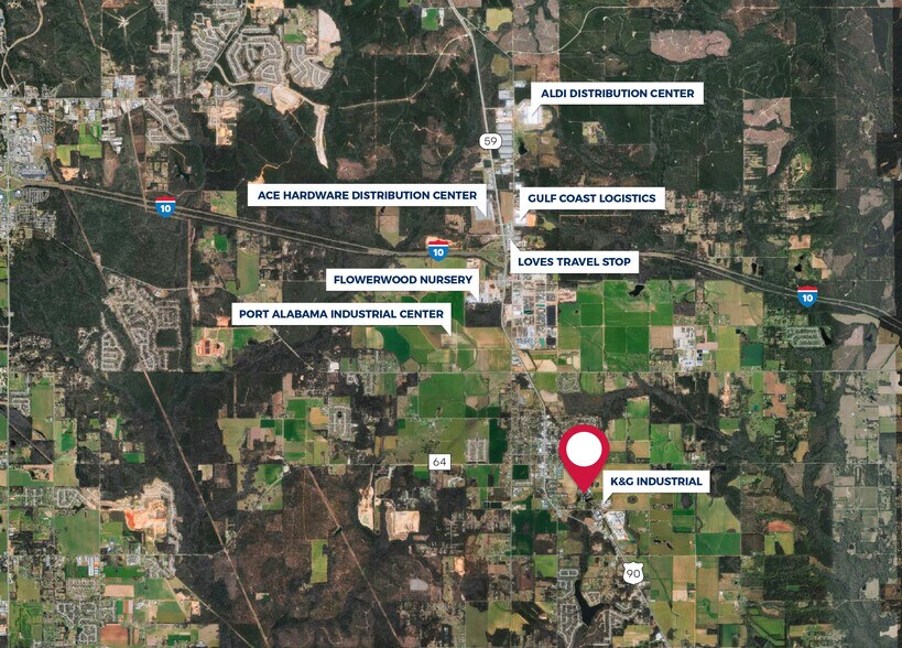 More Photos Of 26655 Railroad Ave, Loxley Warehouse For Lease