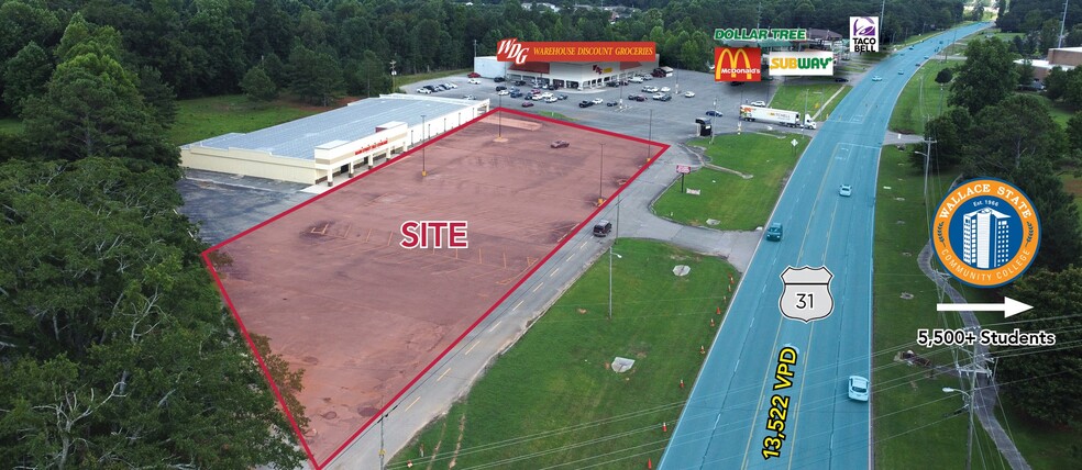 Primary Photo Of 760 Main NE st, Hanceville Land For Lease