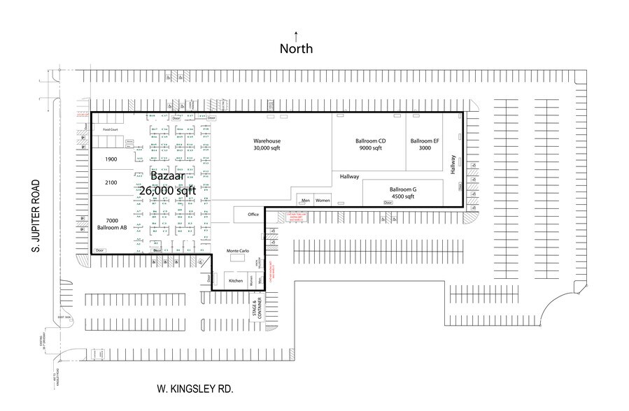 More Photos Of 2918 S Jupiter Rd, Garland Distribution For Sale