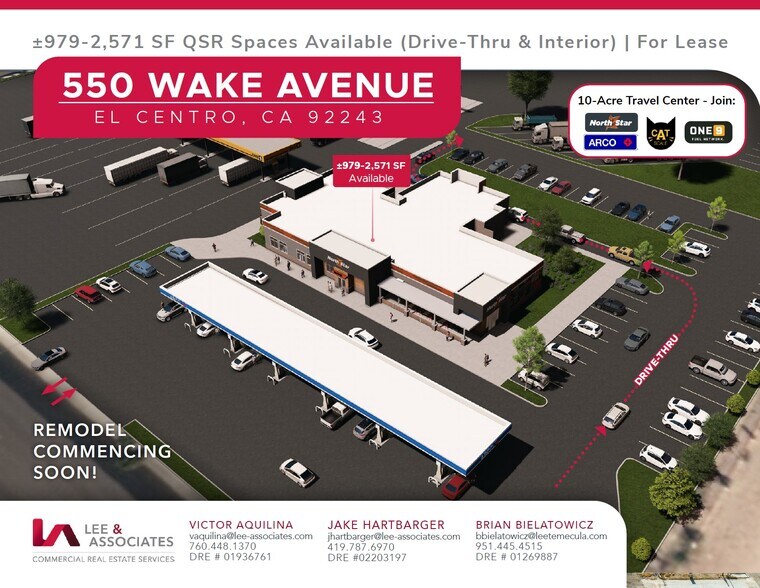 Primary Photo Of 550 Wake Ave, El Centro Service Station For Lease