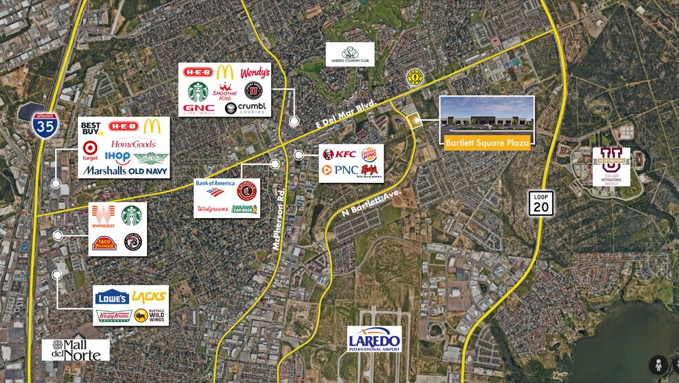 More Photos Of 7601 Bartlett Ave, Laredo Storefront For Lease