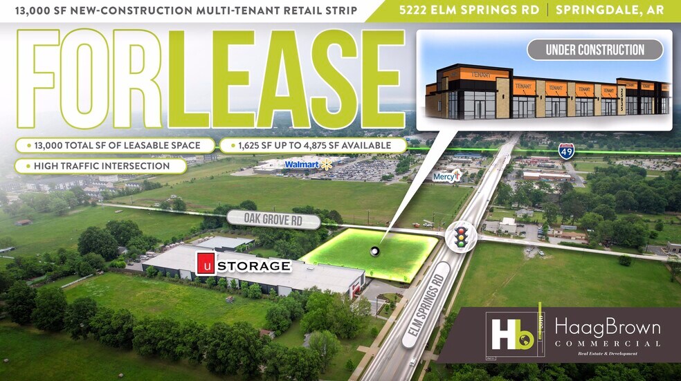 Primary Photo Of 5222 Elm Springs Rd, Springdale Storefront For Lease