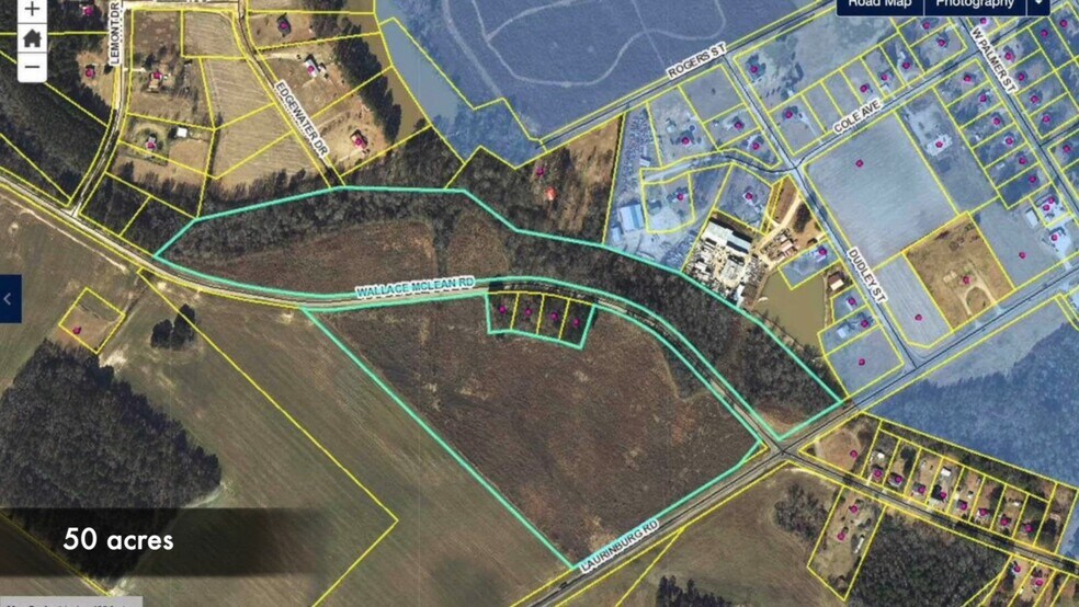 Primary Photo Of Wallace McLean rd, Raeford Land For Sale