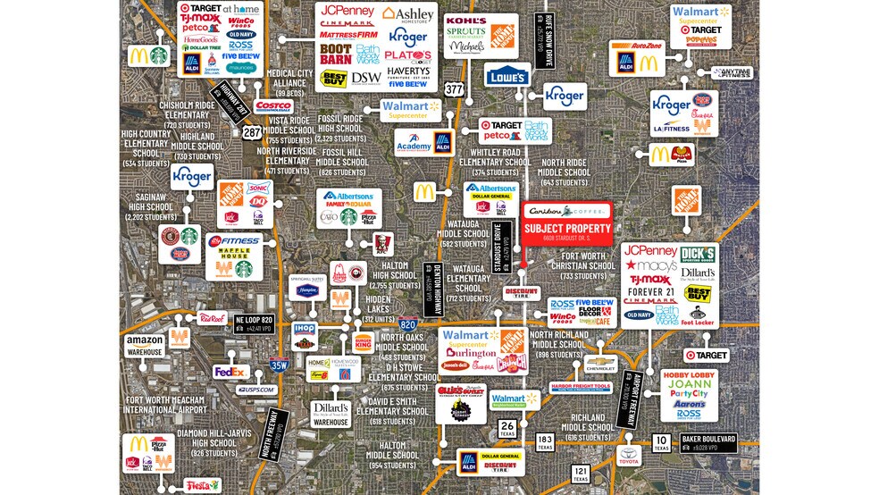 More Photos Of 5955 Rufe Snow Dr, Watauga Fast Food For Sale