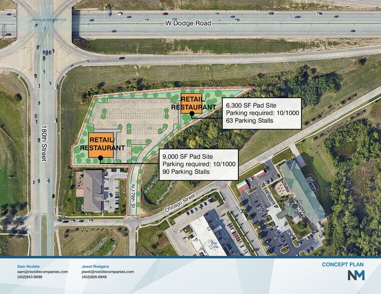 More Photos Of N 180th & W Dodge Rd, Omaha Land For Sale