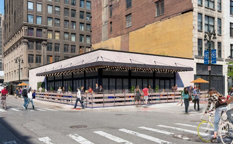 Primary Photo Of 1201 Griswold St, Detroit Storefront For Lease