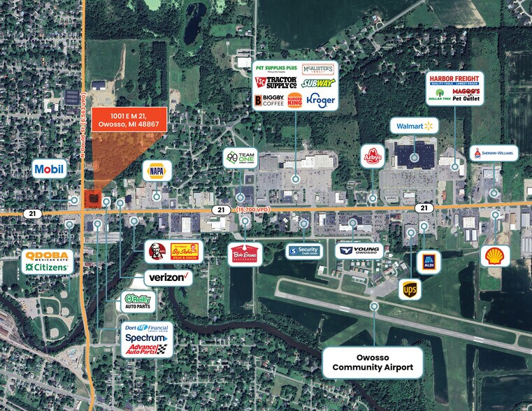 More Photos Of 1001 E M-21, Owosso Drugstore For Sale