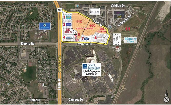 More Photos Of Hwy 287 & Exempla Cir, Lafayette Land For Sale