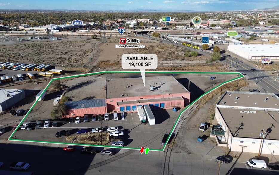 Primary Photo Of 1235-1237 Aspen Ave NW, Albuquerque Warehouse For Sale