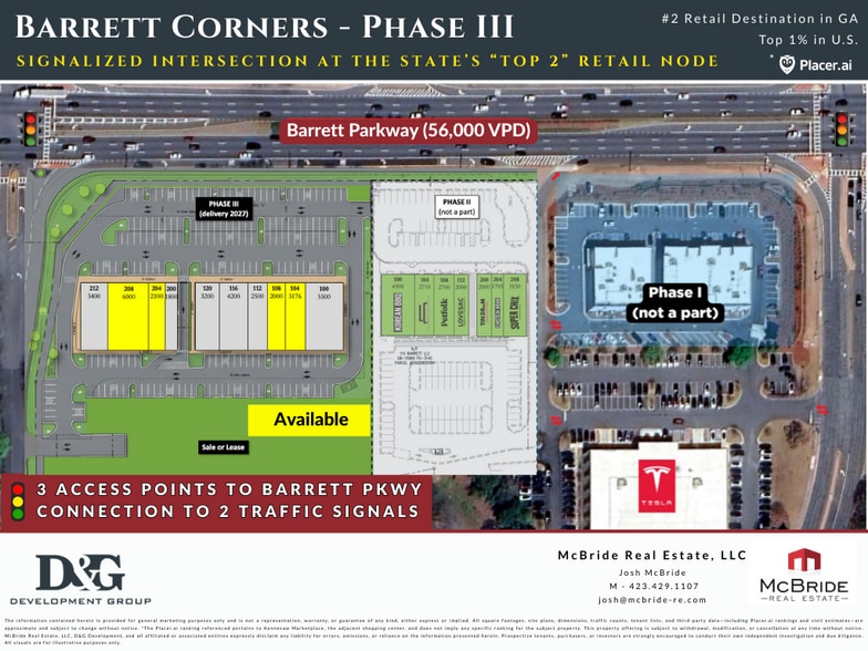 Primary Photo Of 1185 Ernest W Barrett Pky NW, Kennesaw General Retail For Lease