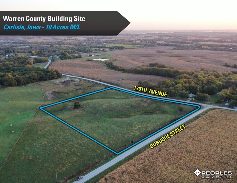 More Photos Of Dubuque Street & 170th Avenue, Carlisle Land For Sale