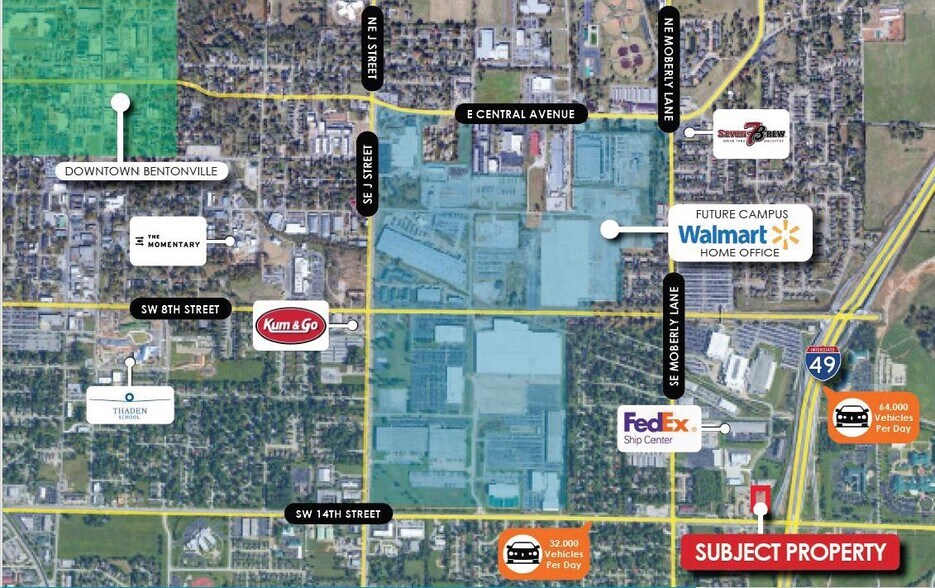 More Photos Of 2901 SE 14th St, Bentonville General Retail For Lease