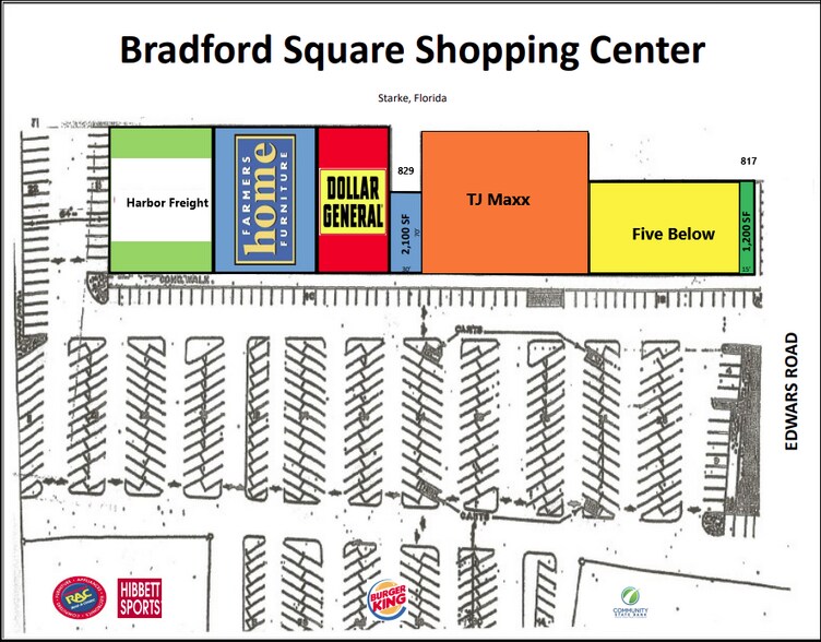 More Photos Of 817-837 S Walnut St, Starke Unknown For Lease