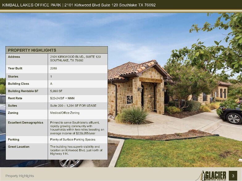 More Photos Of 2101 E Kirkwood Blvd, Southlake Office For Lease