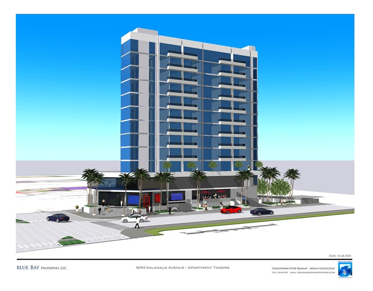 Primary Photo Of 1694 Kalakaua Ave, Honolulu Land For Sale