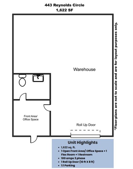 More Photos Of 406-499 Reynolds Cir, San Jose Warehouse For Lease