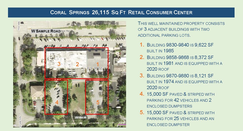 More Photos Of 9866 W Sample Rd, Coral Springs Storefront Retail Office For Lease