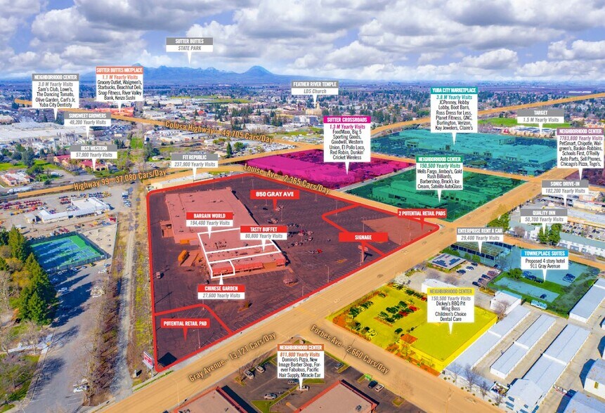 More Photos Of 850 Gray Ave, Yuba City Department Store For Sale