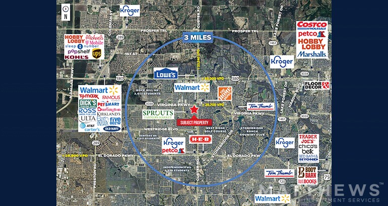 More Photos Of SWC Custer Pkwy & Virginia Pkwy, McKinney Land For Sale