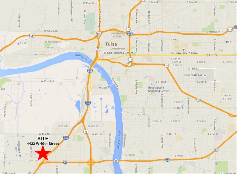 More Photos Of 4433 W 49th St, Tulsa Warehouse For Lease