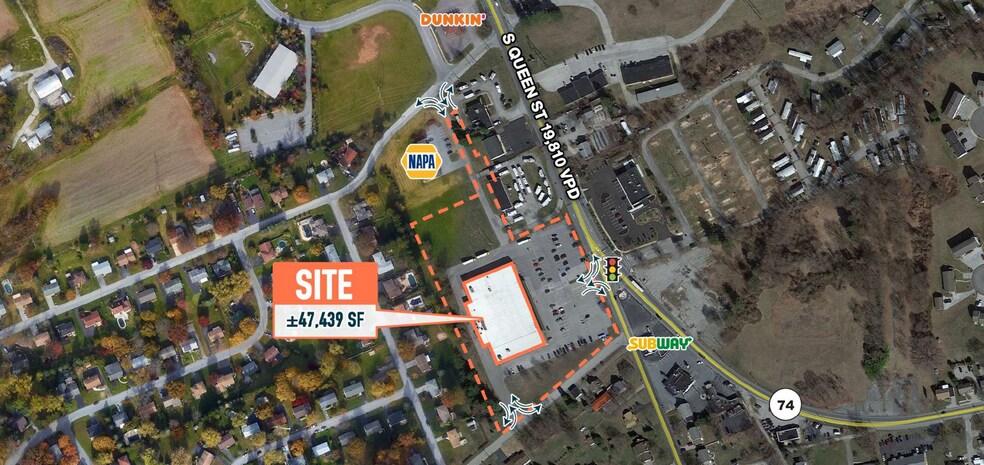 Primary Photo Of 2720 S Queen St, Dallastown Freestanding For Lease