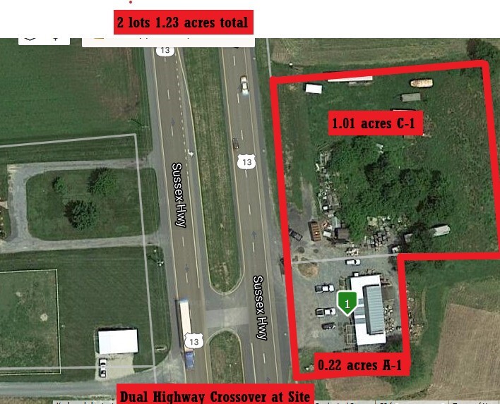 Primary Photo Of 0 E Route 13 HW Sussex Highway, Bridgeville Land For Sale