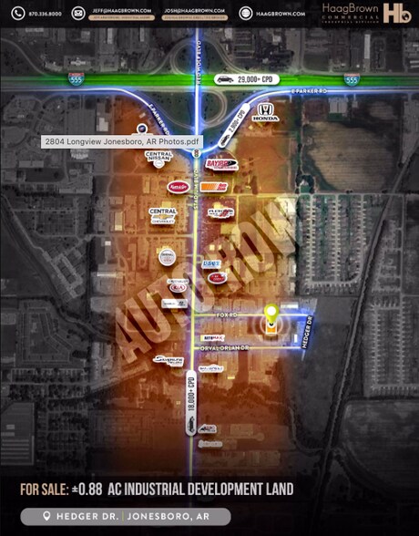 More Photos Of 3112 Orval Orlan Dr, Jonesboro Land For Sale