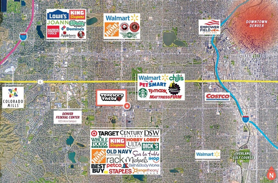 More Photos Of 7381 W Alameda Ave, Lakewood Restaurant For Sale