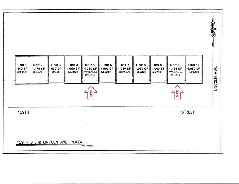 More Photos Of 123-161 W 159th St, Harvey Unknown For Lease